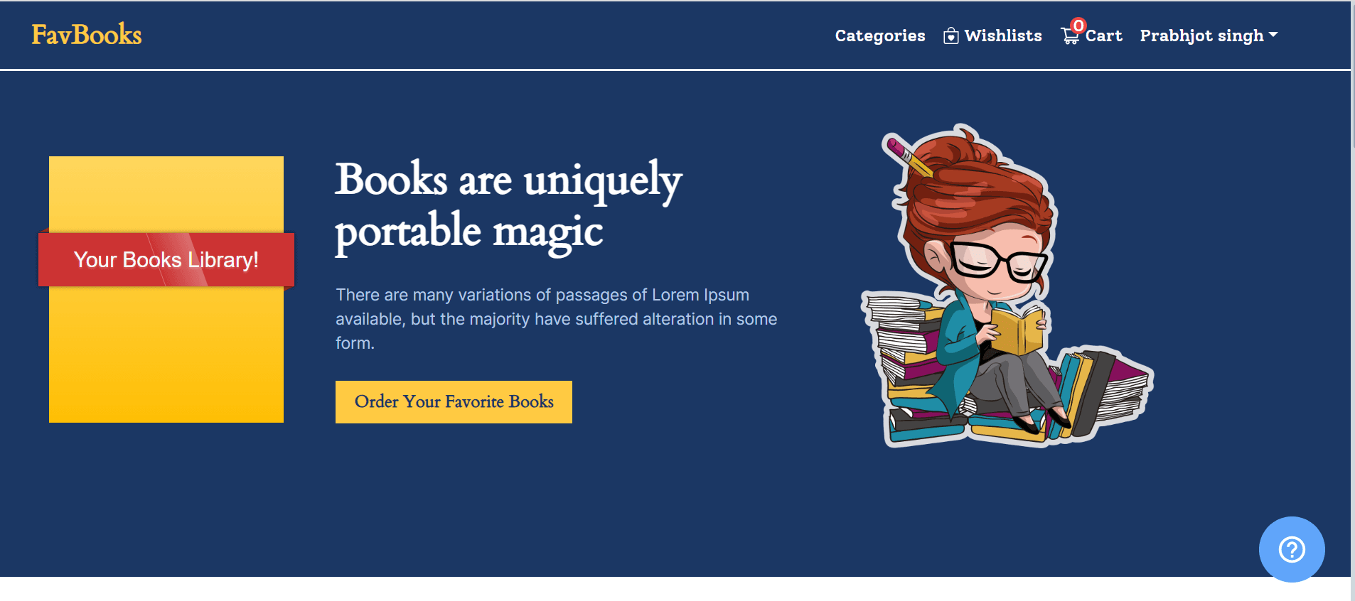 FavBooks Mern Stack Website